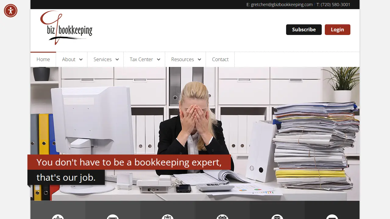 G Biz Bookkeeping, LLC page