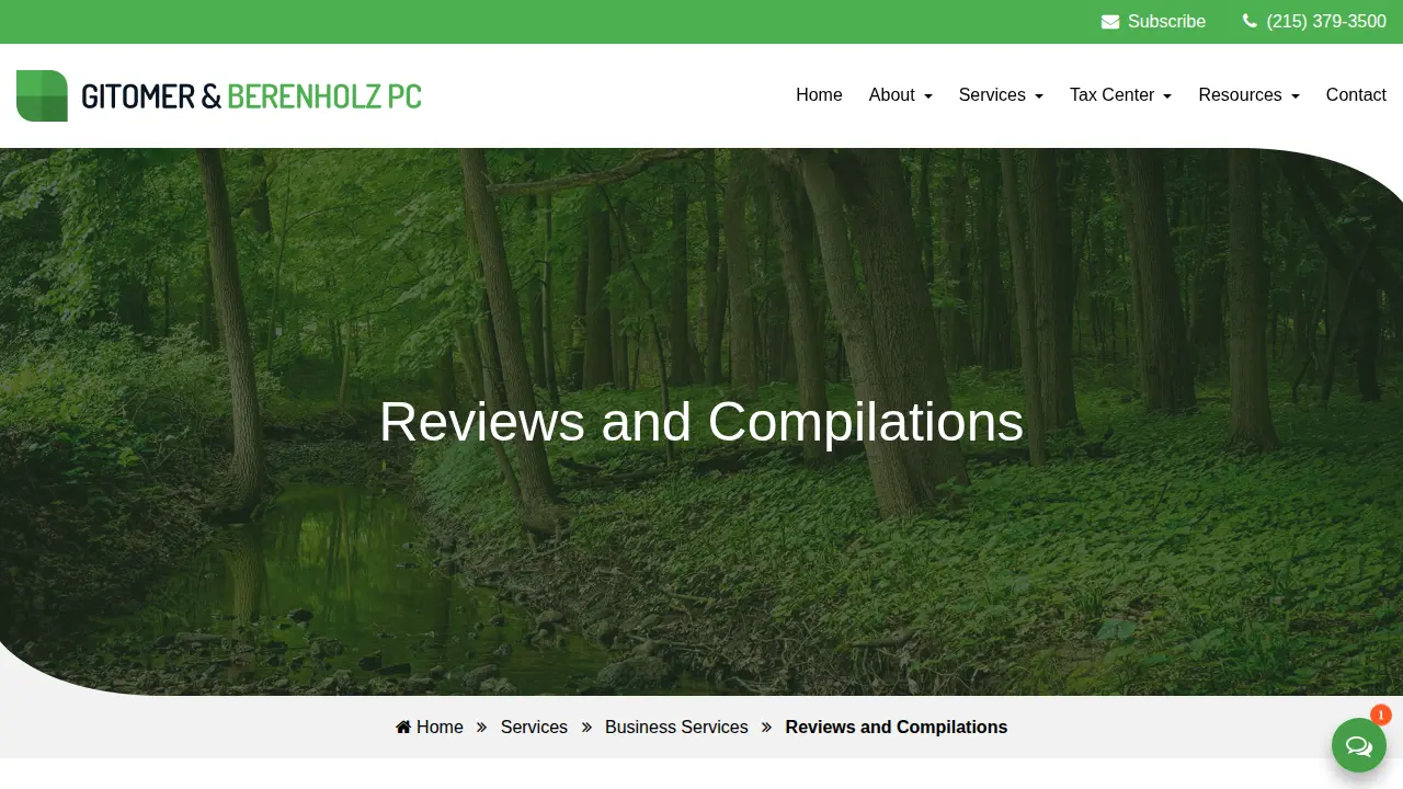 Gitomer & Berenholz page
