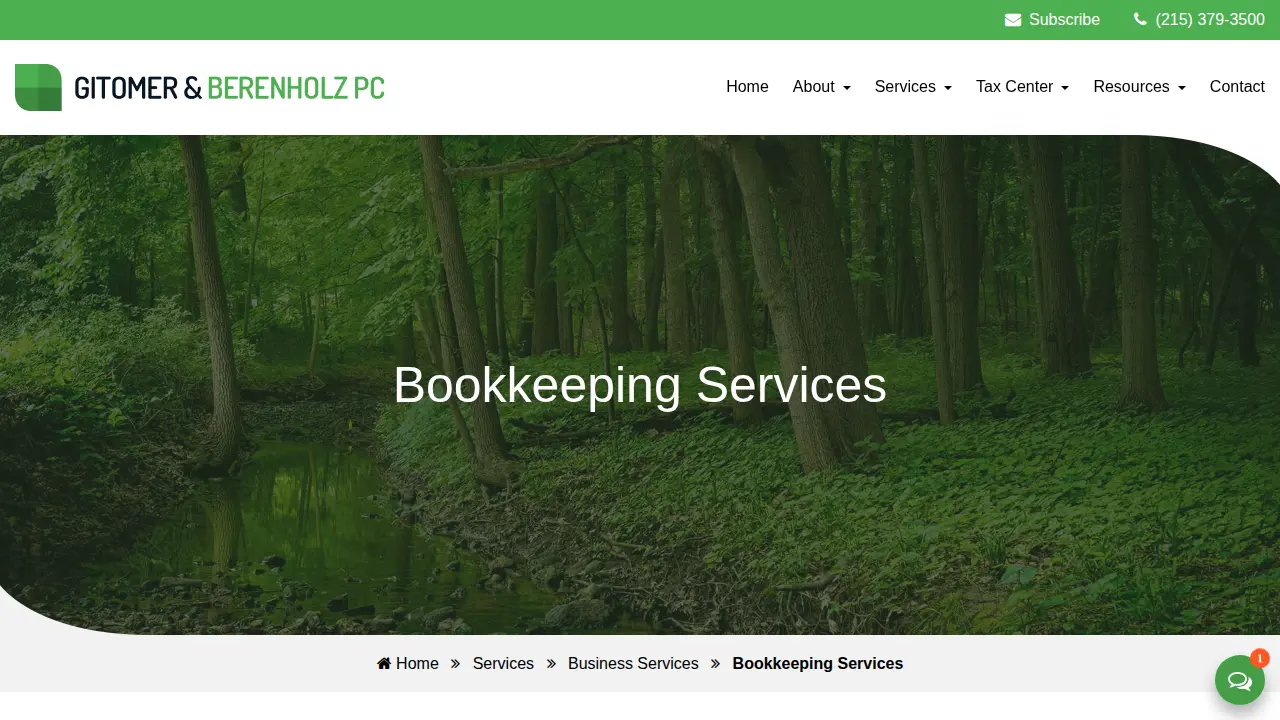 Gitomer & Berenholz page