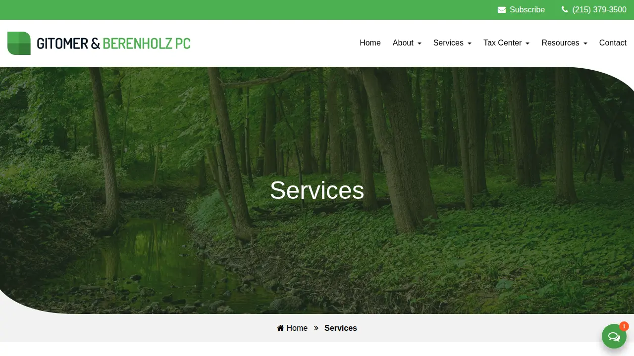 Gitomer & Berenholz page