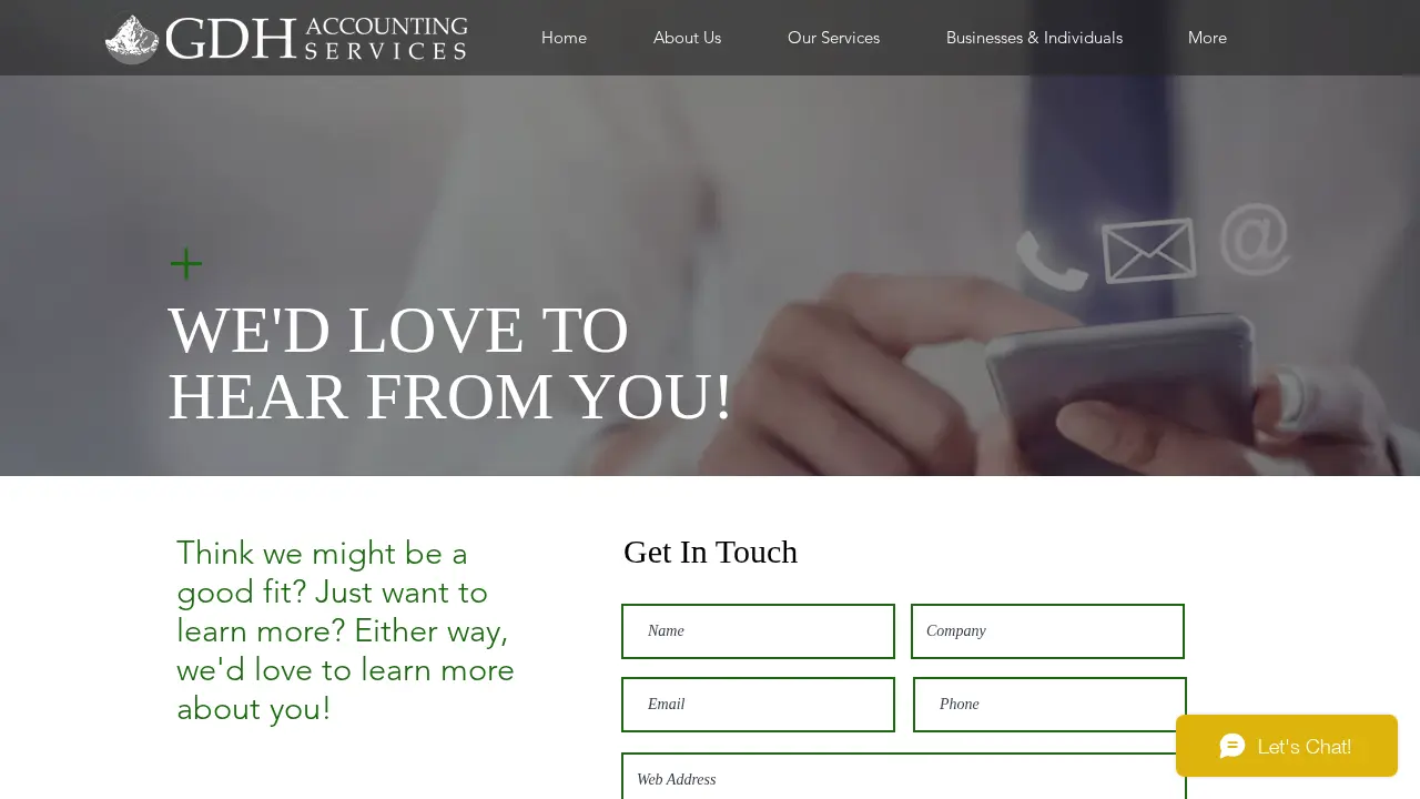 GDH Accounting Services LLC page