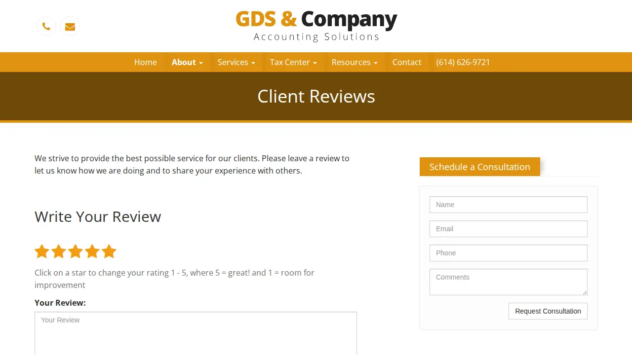GDS and Company Solutions page