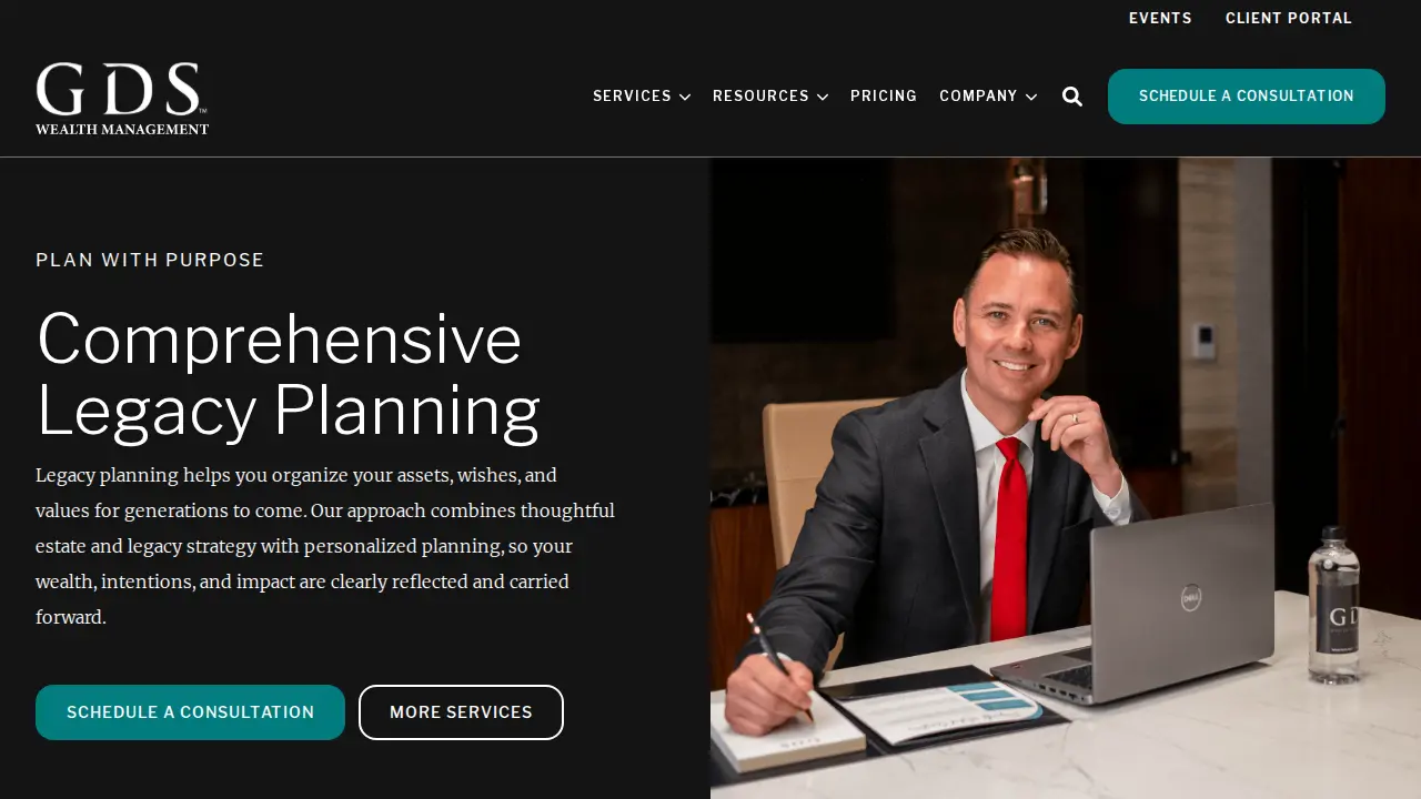 GDS Wealth Management page