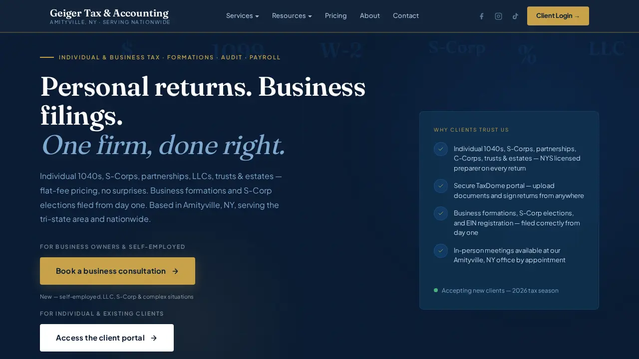 Geiger Tax & Accounting