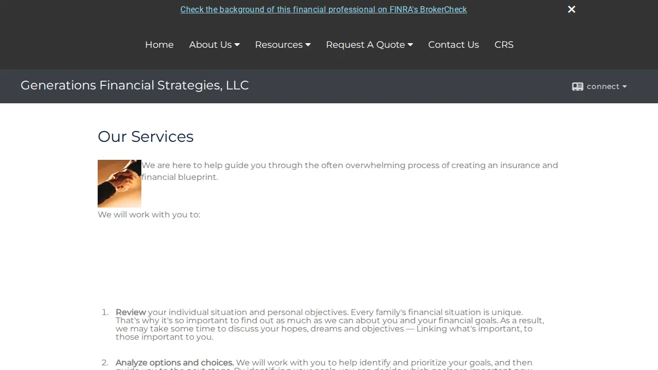 Generations Financial Strategies, LLC page