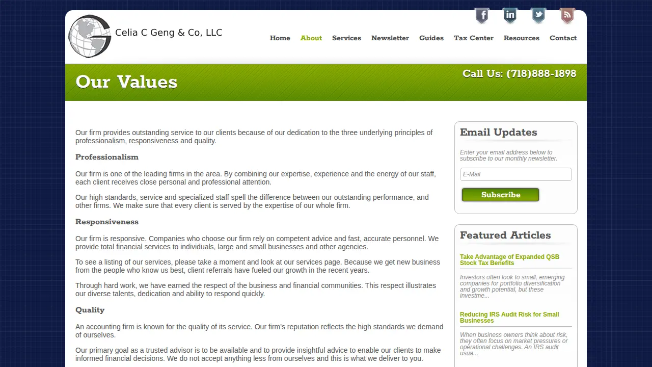 Geng & Associates CPA, PLLC page