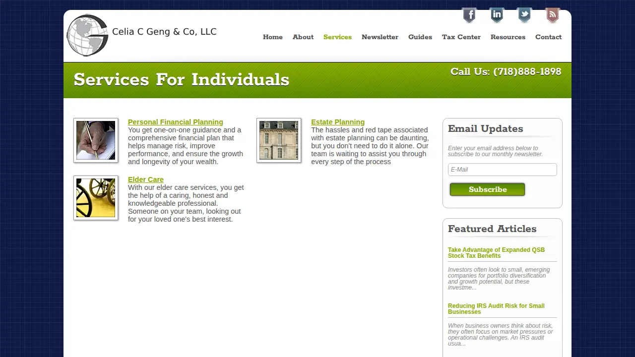 Geng & Associates CPA, PLLC page