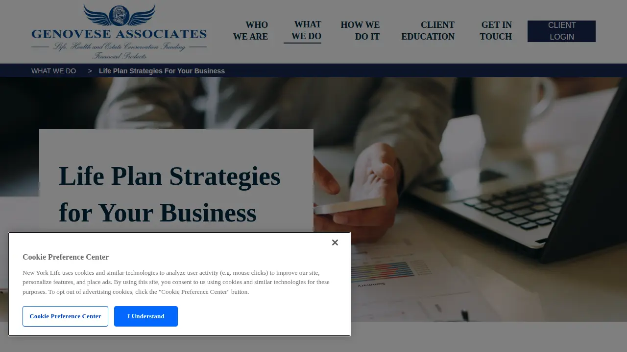 Genovese Associates page
