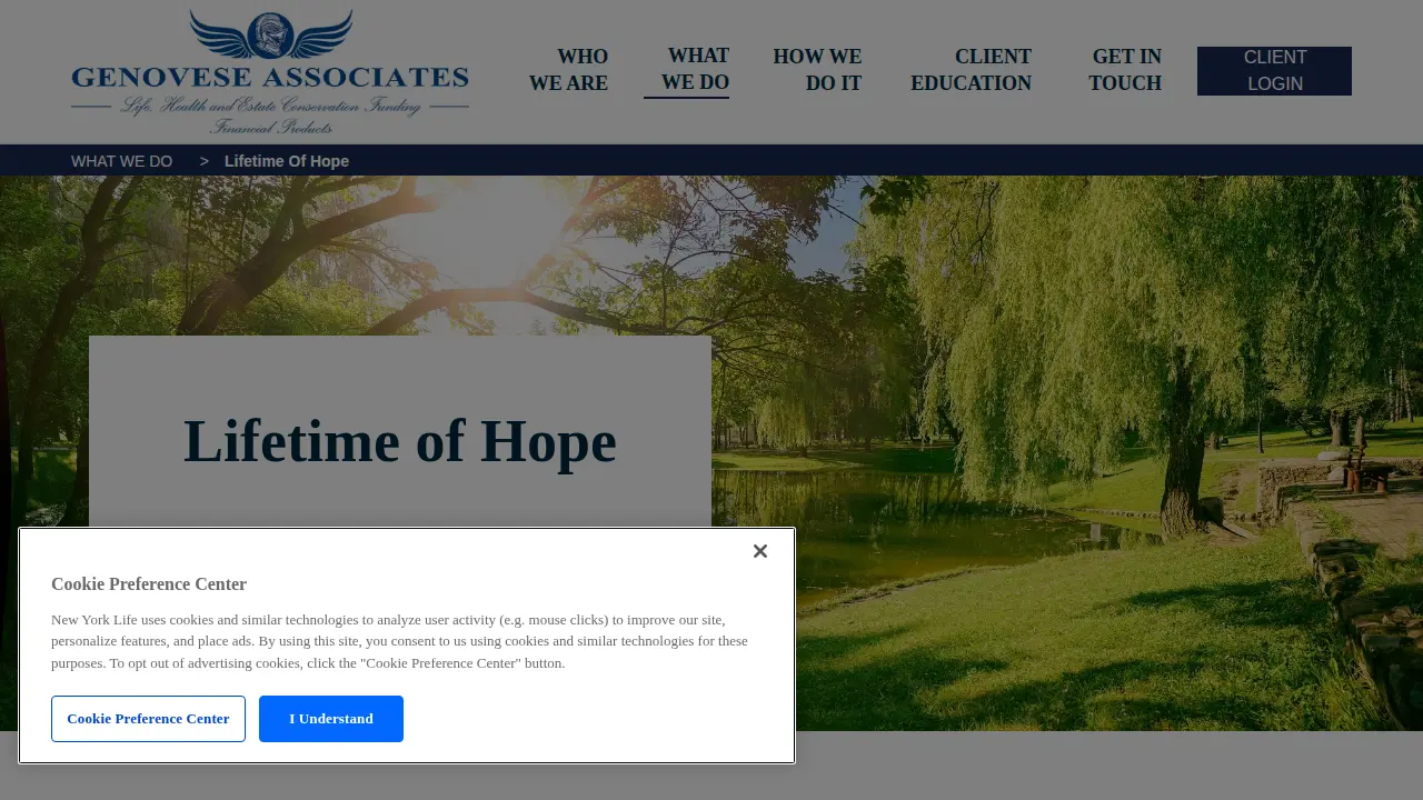 Genovese Associates page