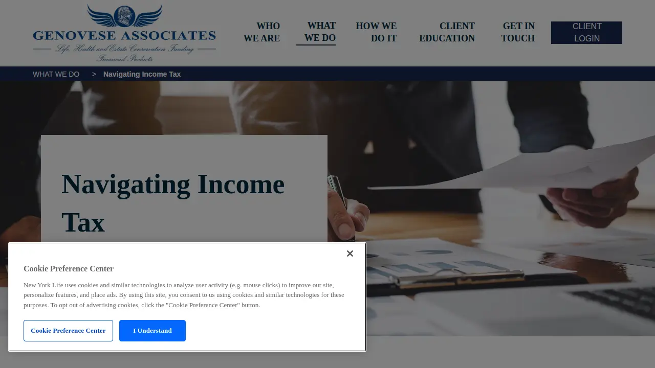 Genovese Associates page