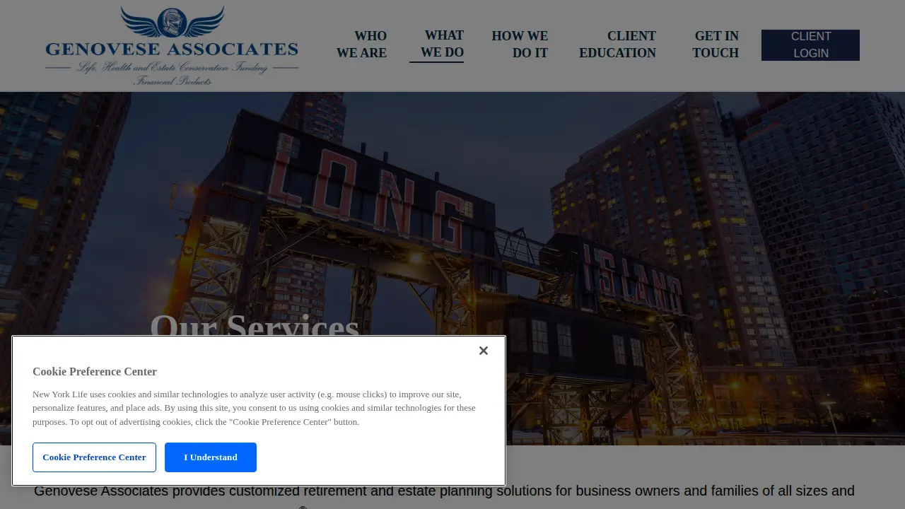 Genovese Associates page
