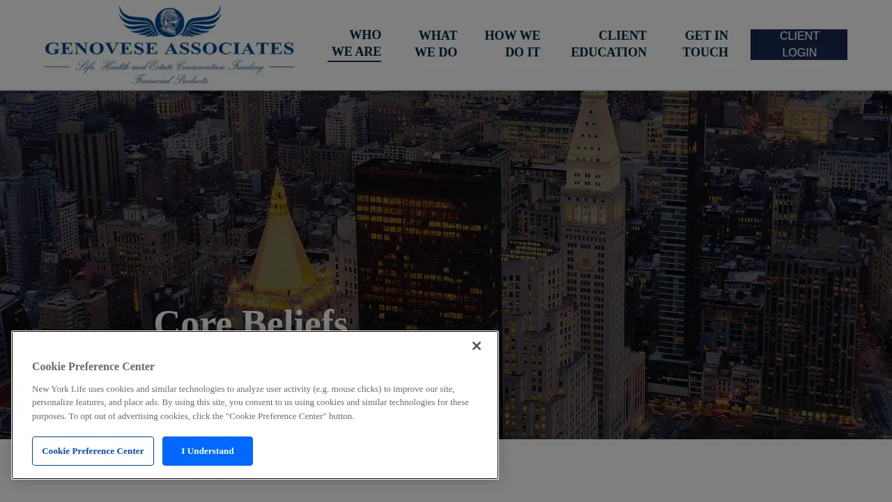 Genovese Associates page