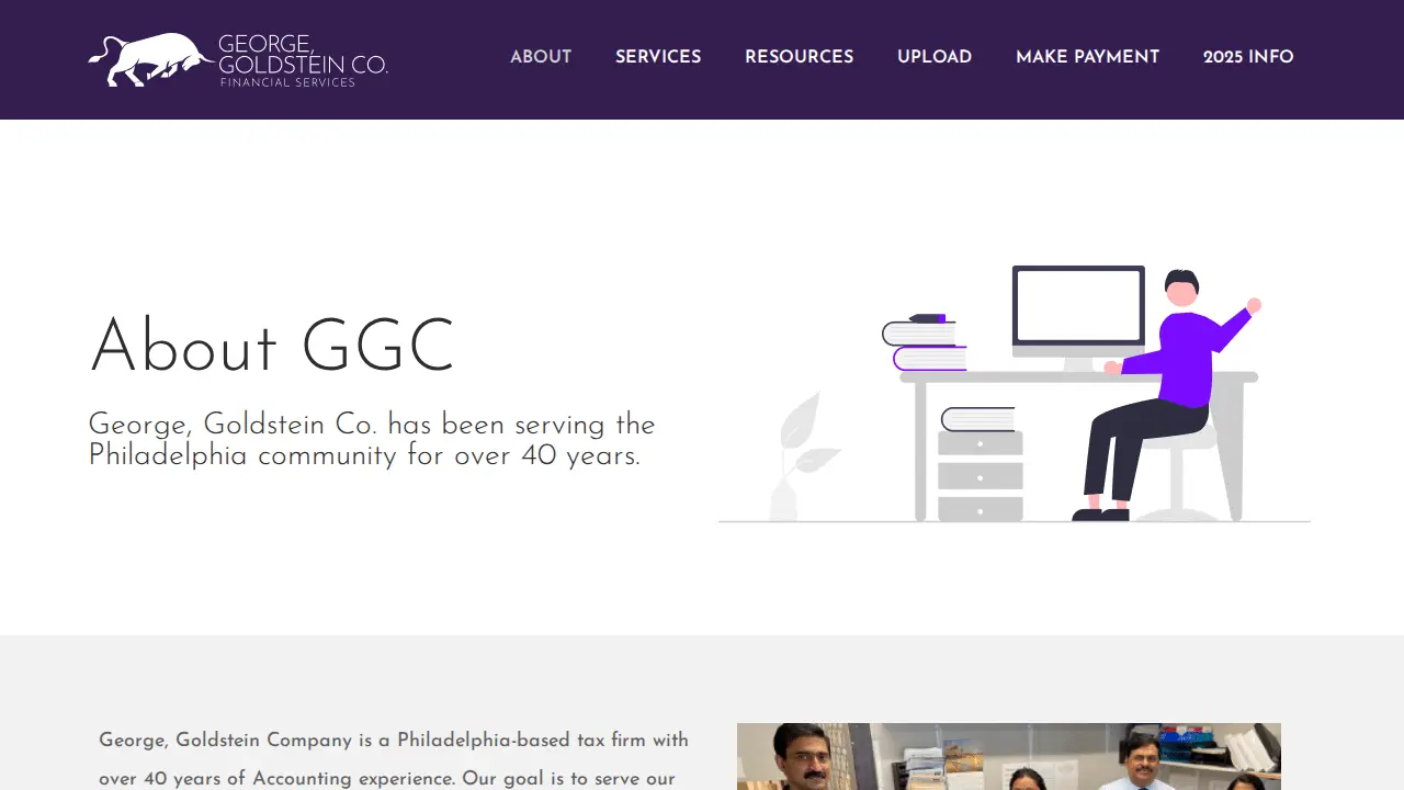George Goldstein Co page