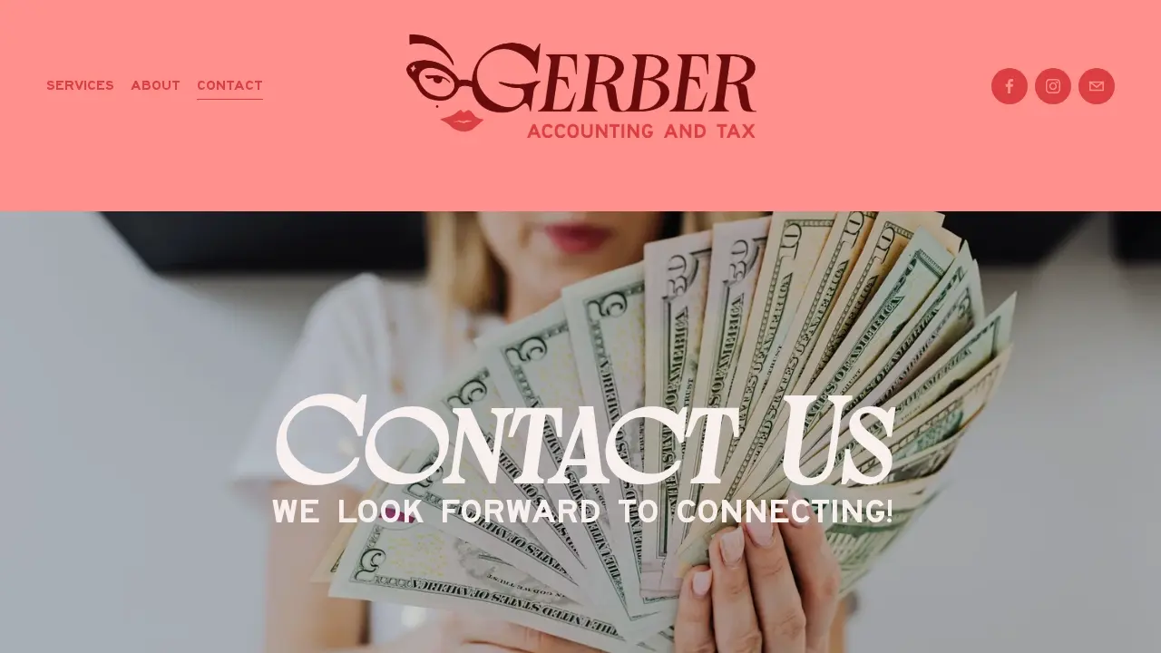 Gerber Accounting and Tax Services page
