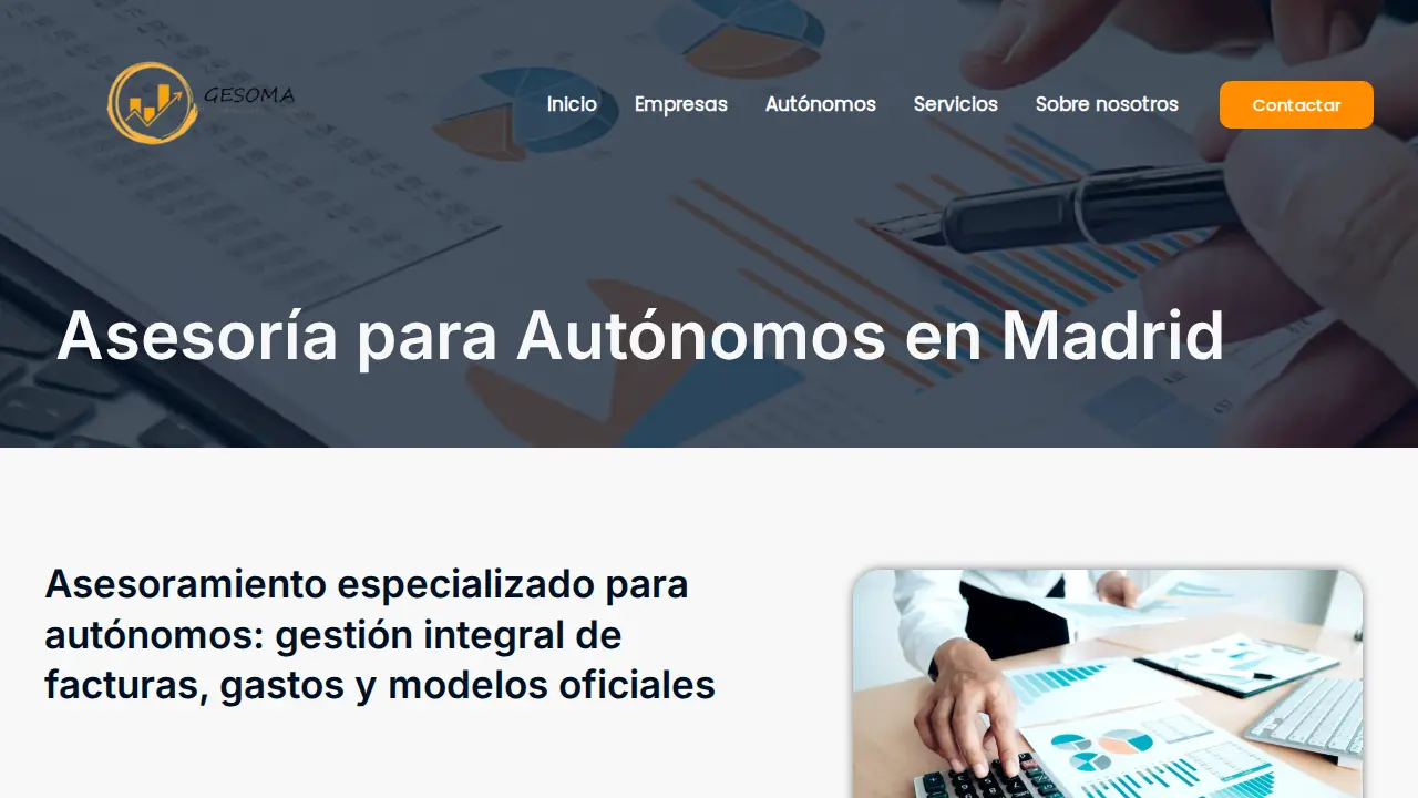Gesoma Financial Services page