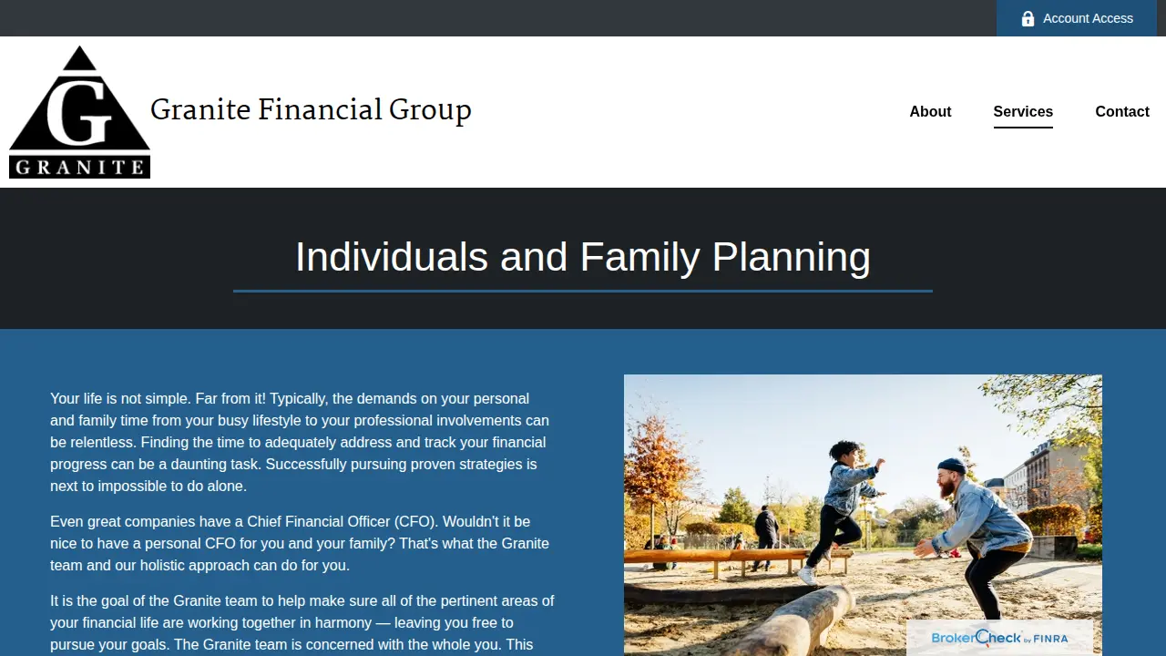 Granite Financial Group, Inc page