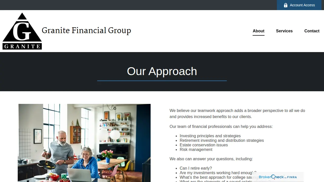 Granite Financial Group, Inc page