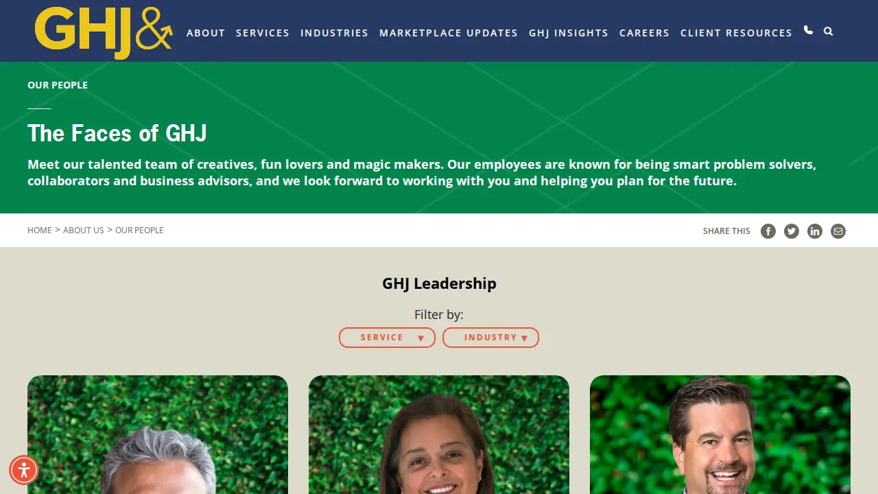 GHJ page
