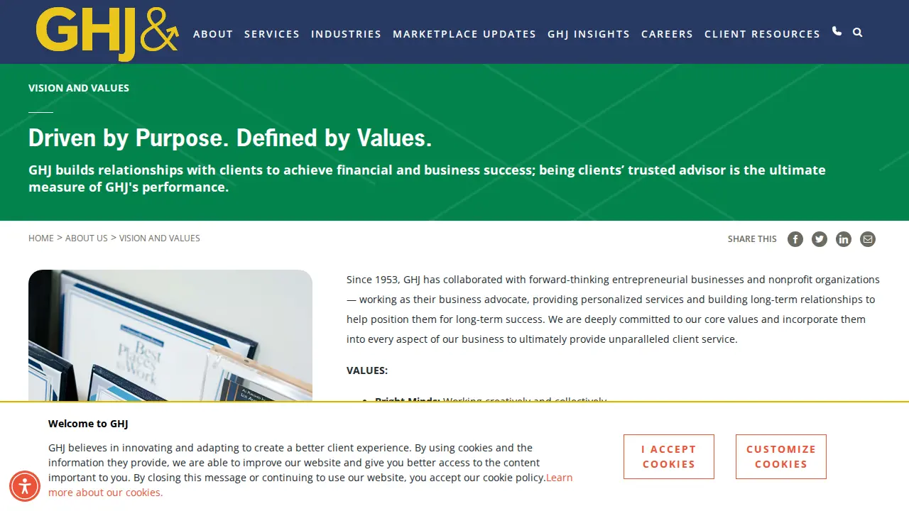 GHJ page