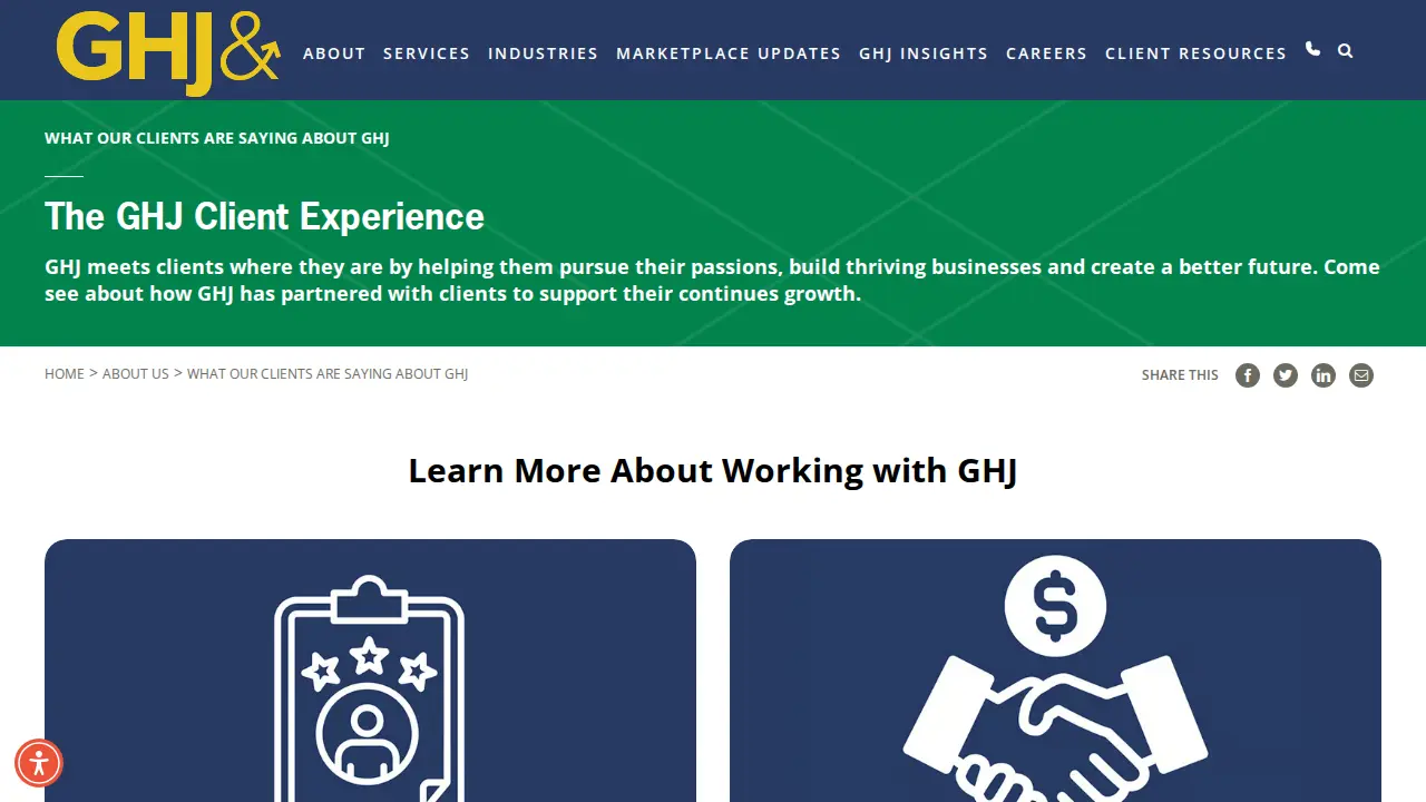 GHJ page