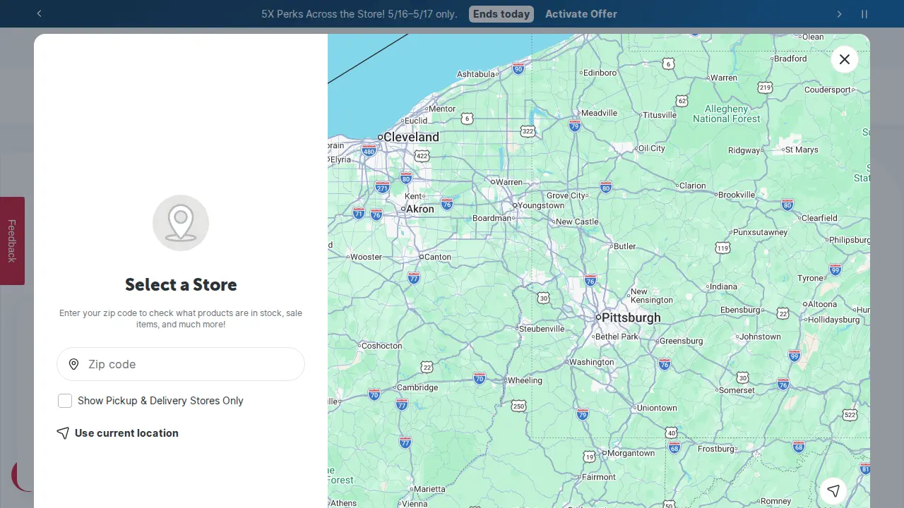 Giant Eagle Pharmacy page