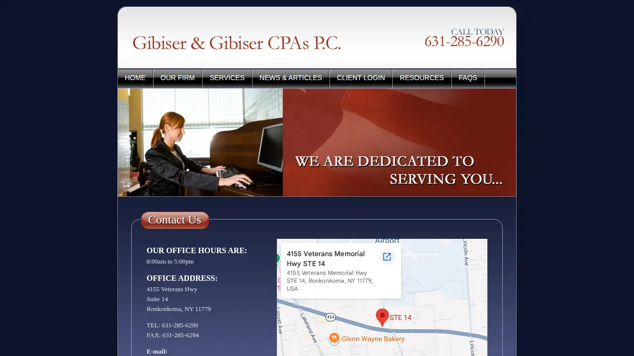 Gibiser & Gibiser page