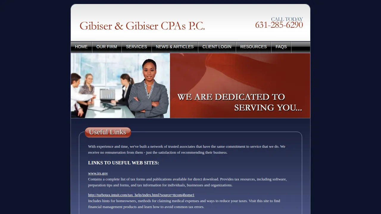 Gibiser & Gibiser page
