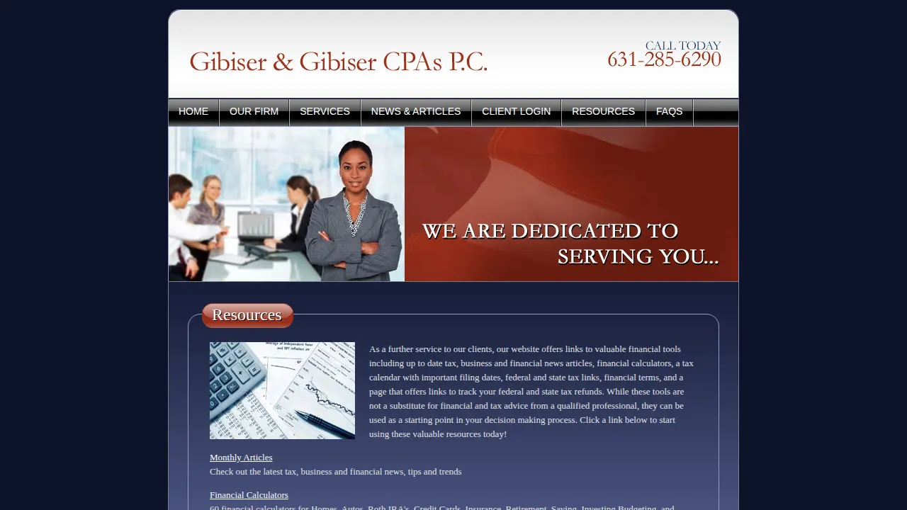 Gibiser & Gibiser page