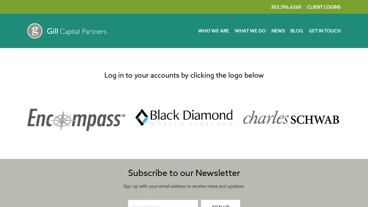 Gill Capital Partners page