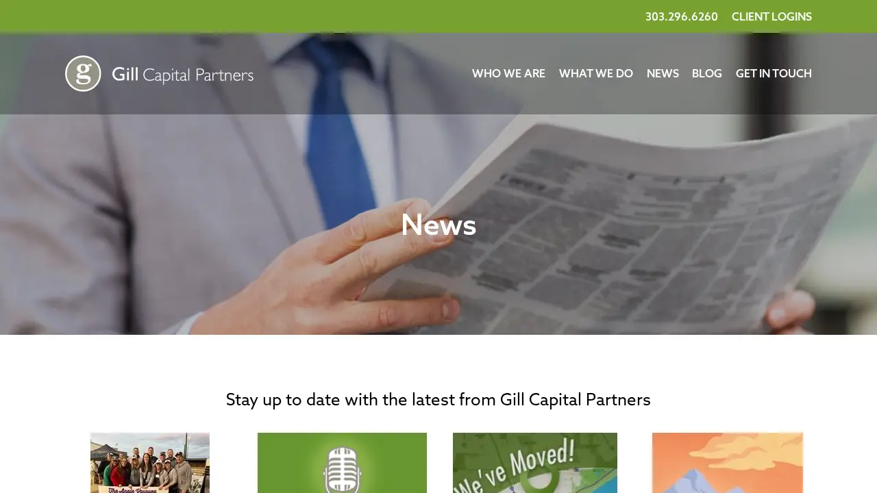 Gill Capital Partners page