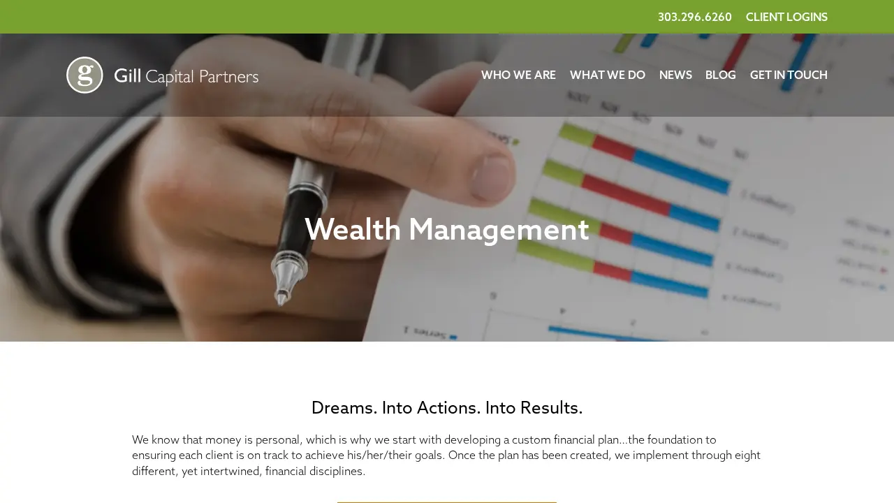 Gill Capital Partners page