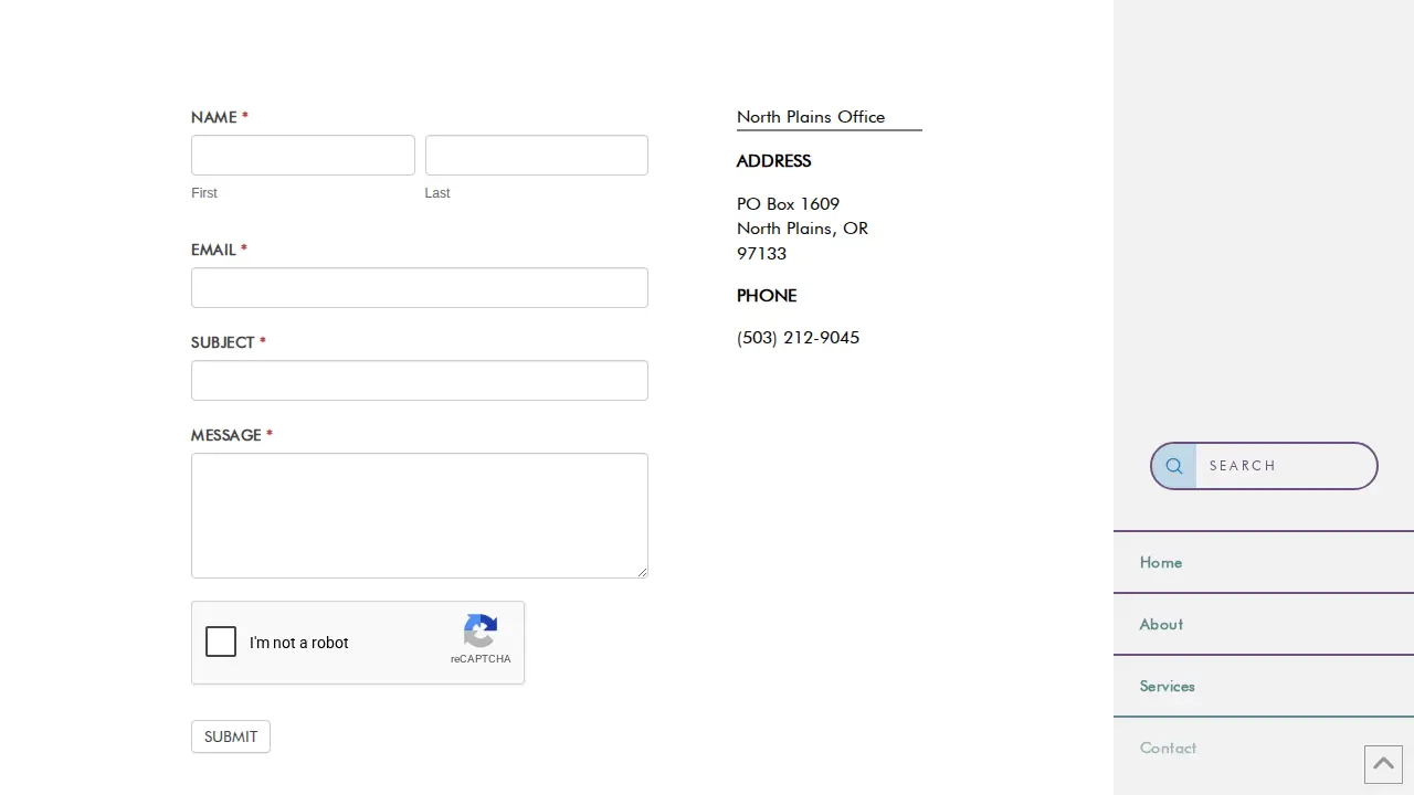 Gina's Bookkeeping Service page