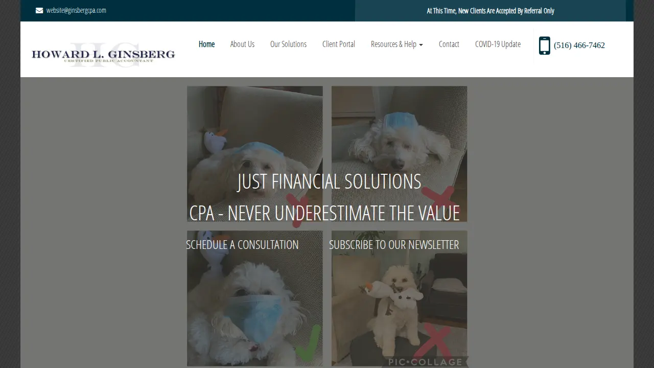 howard ginsberg cpa page