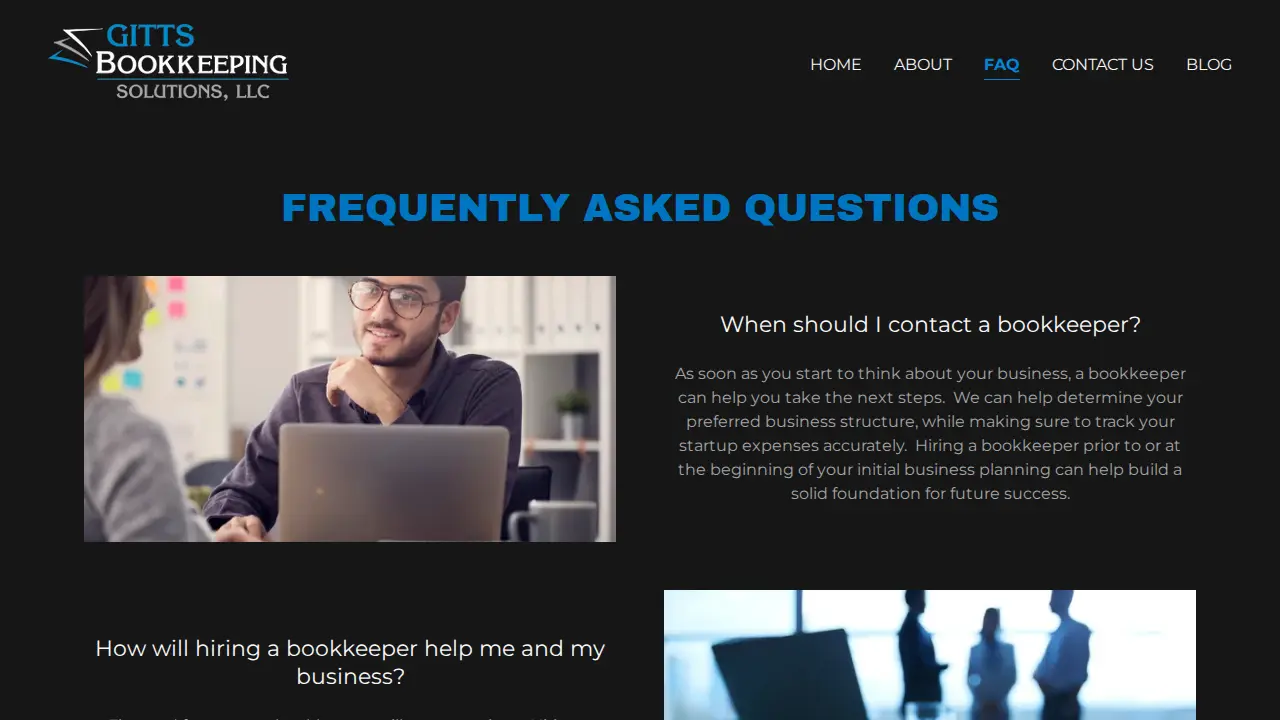 Gitts Bookkeeping Solutions, LLC page