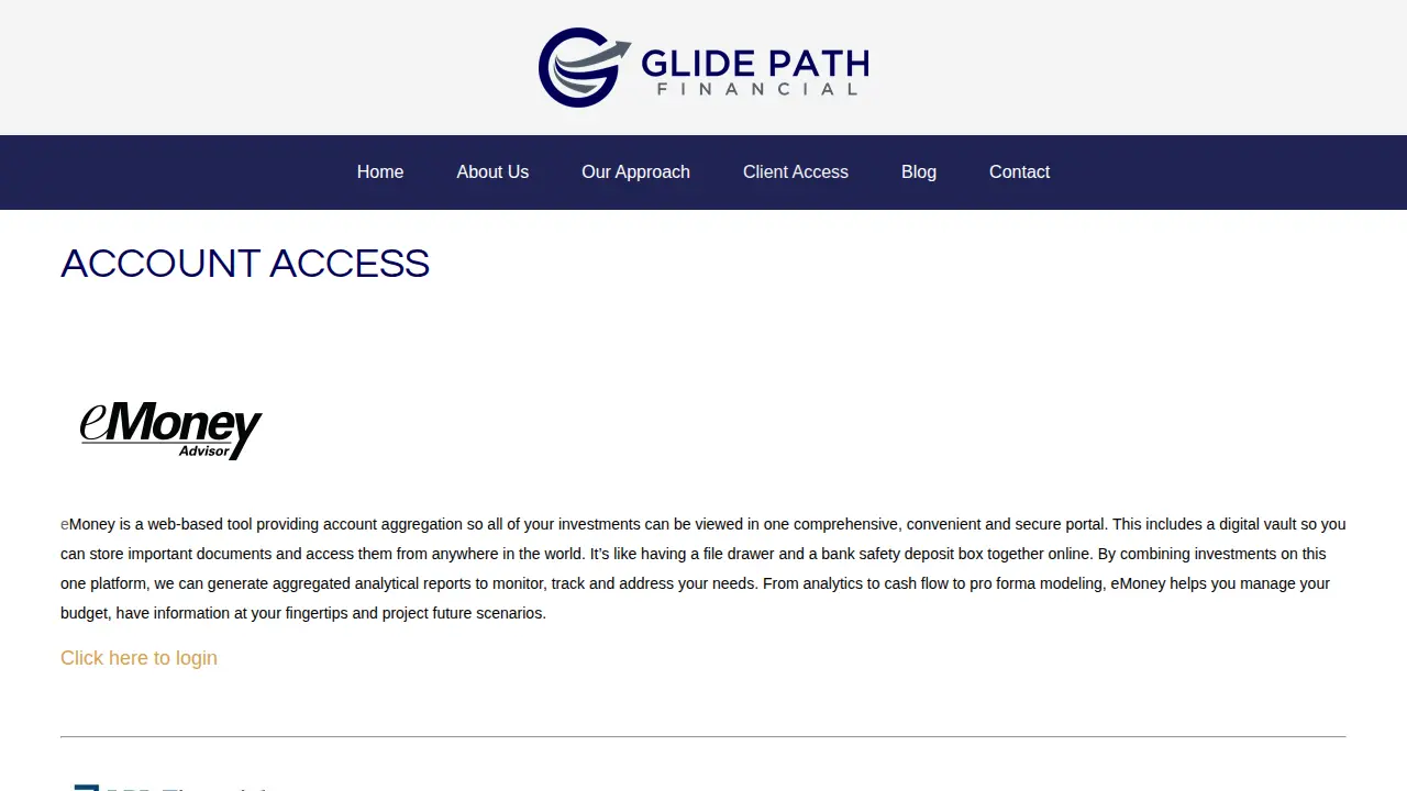 Glide Path Financial LLC page