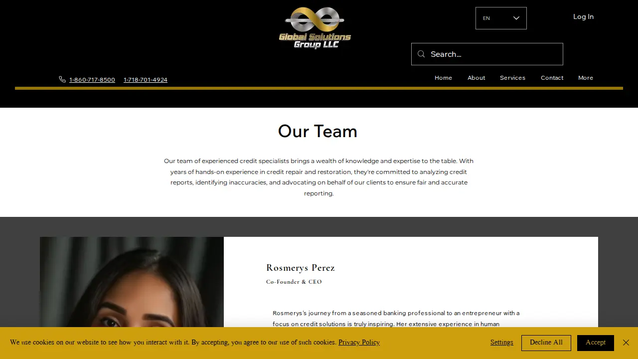 Global Solutions Grp.LLC page