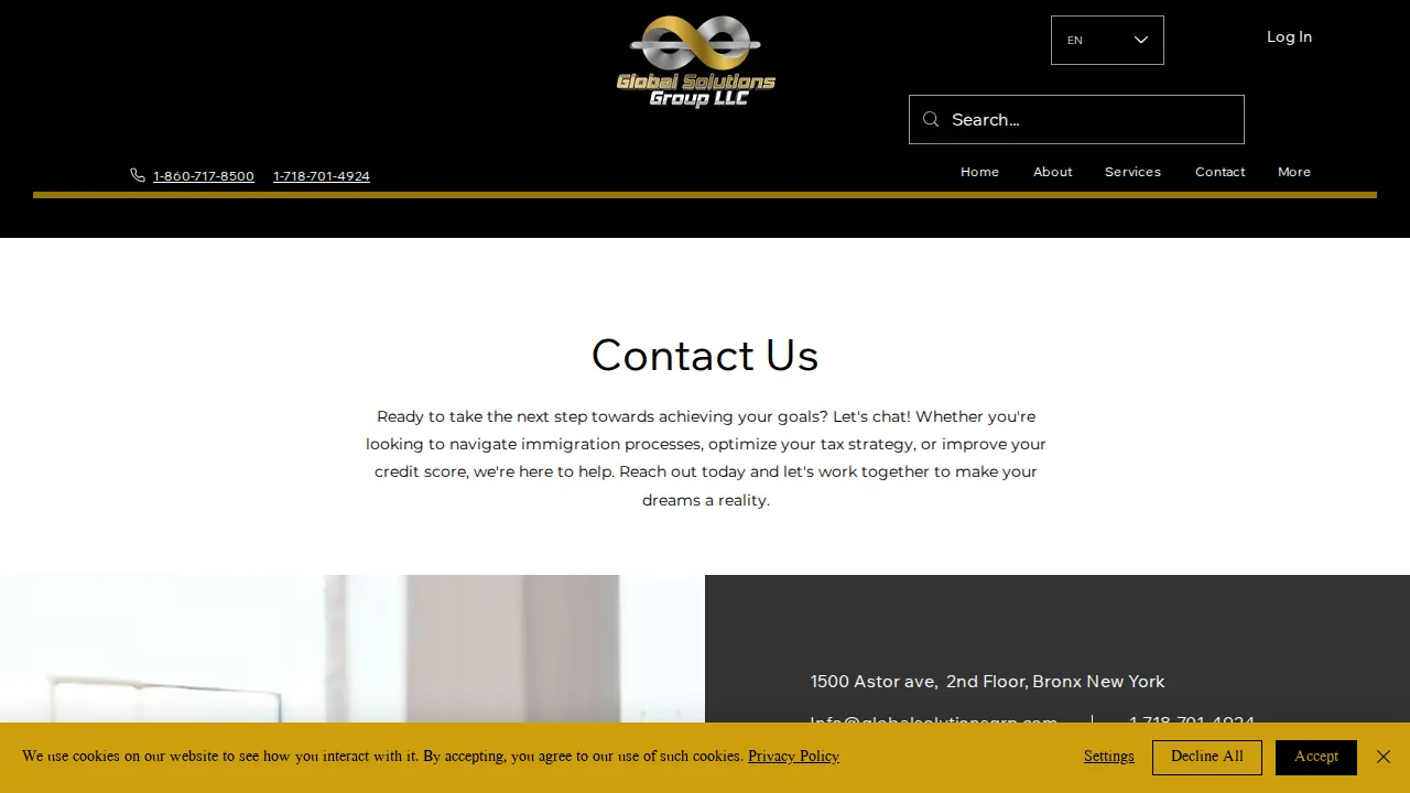 Global Solutions Grp.LLC page