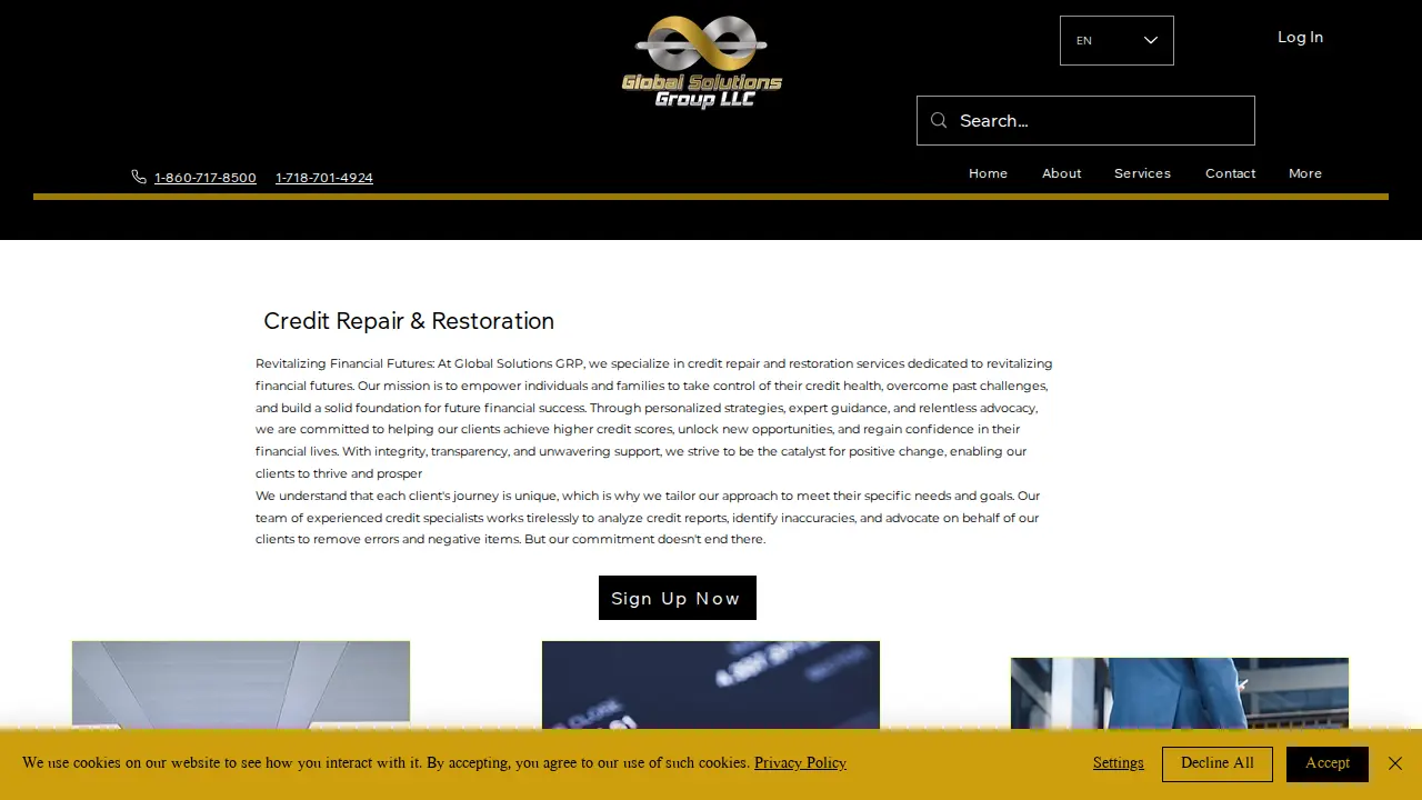 Global Solutions Grp.LLC page