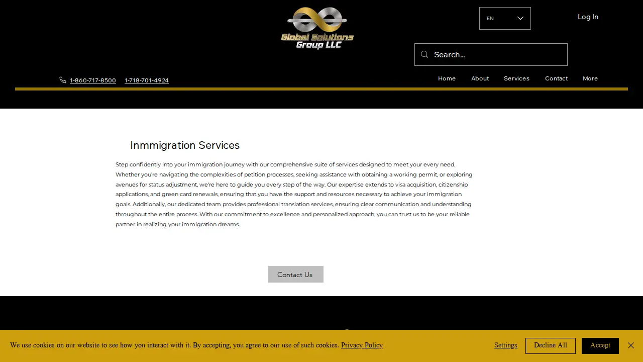 Global Solutions Grp.LLC page
