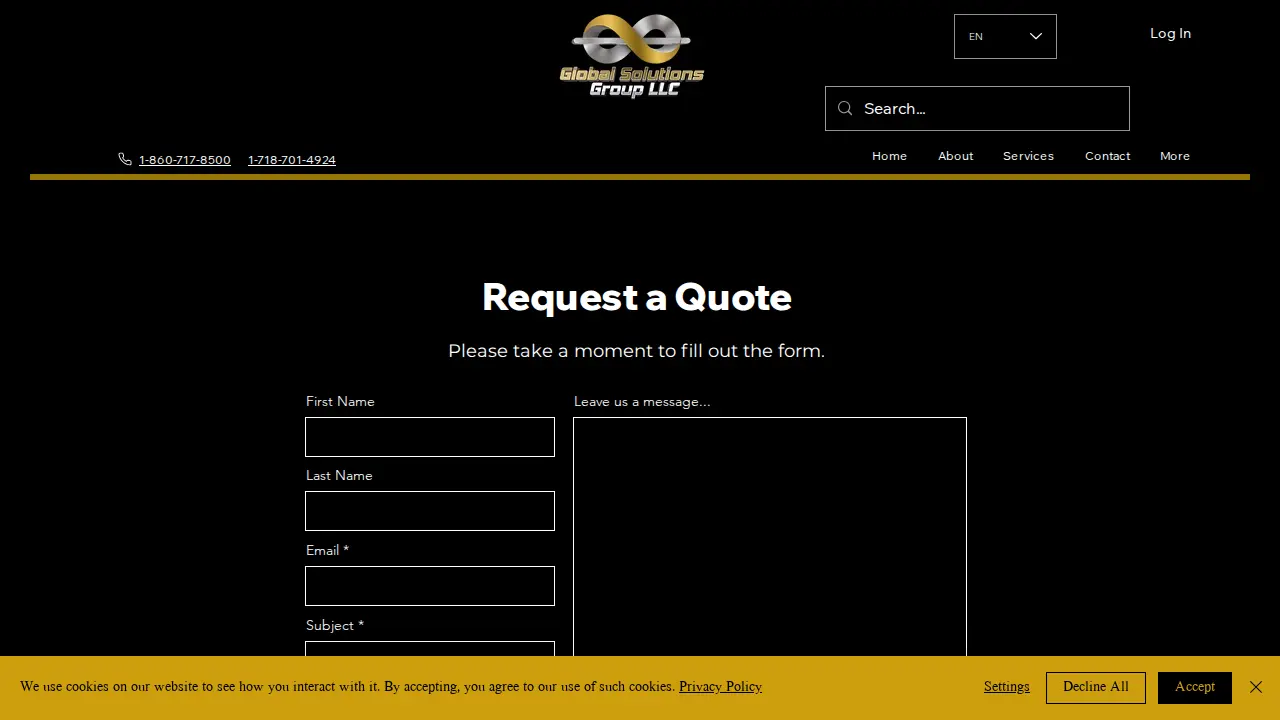 Global Solutions Grp.LLC page