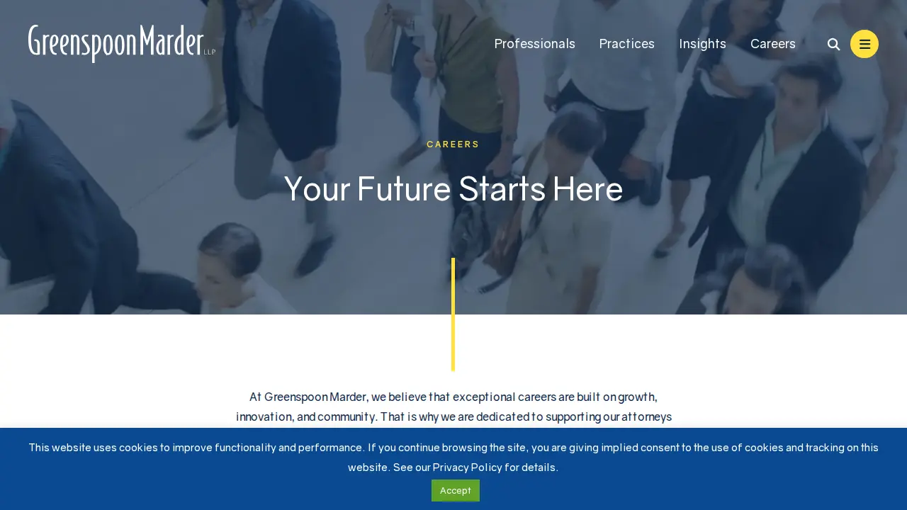 Greenspoon Marder LLP page