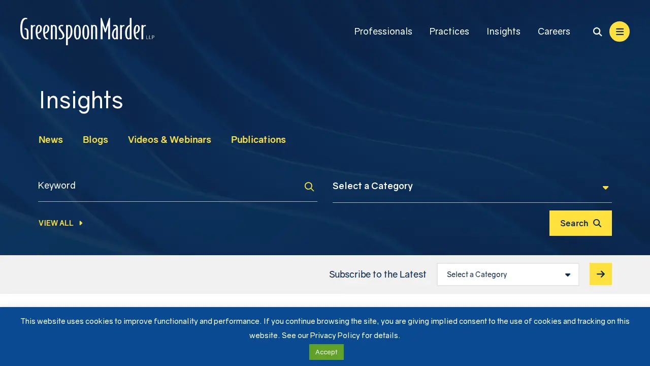 Greenspoon Marder LLP page