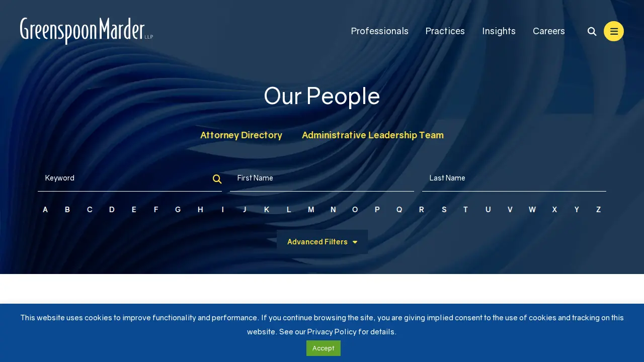 Greenspoon Marder LLP page