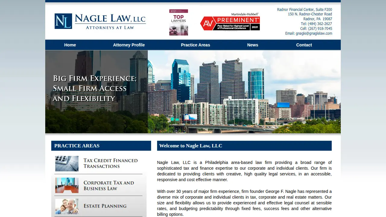 Nagle Law page