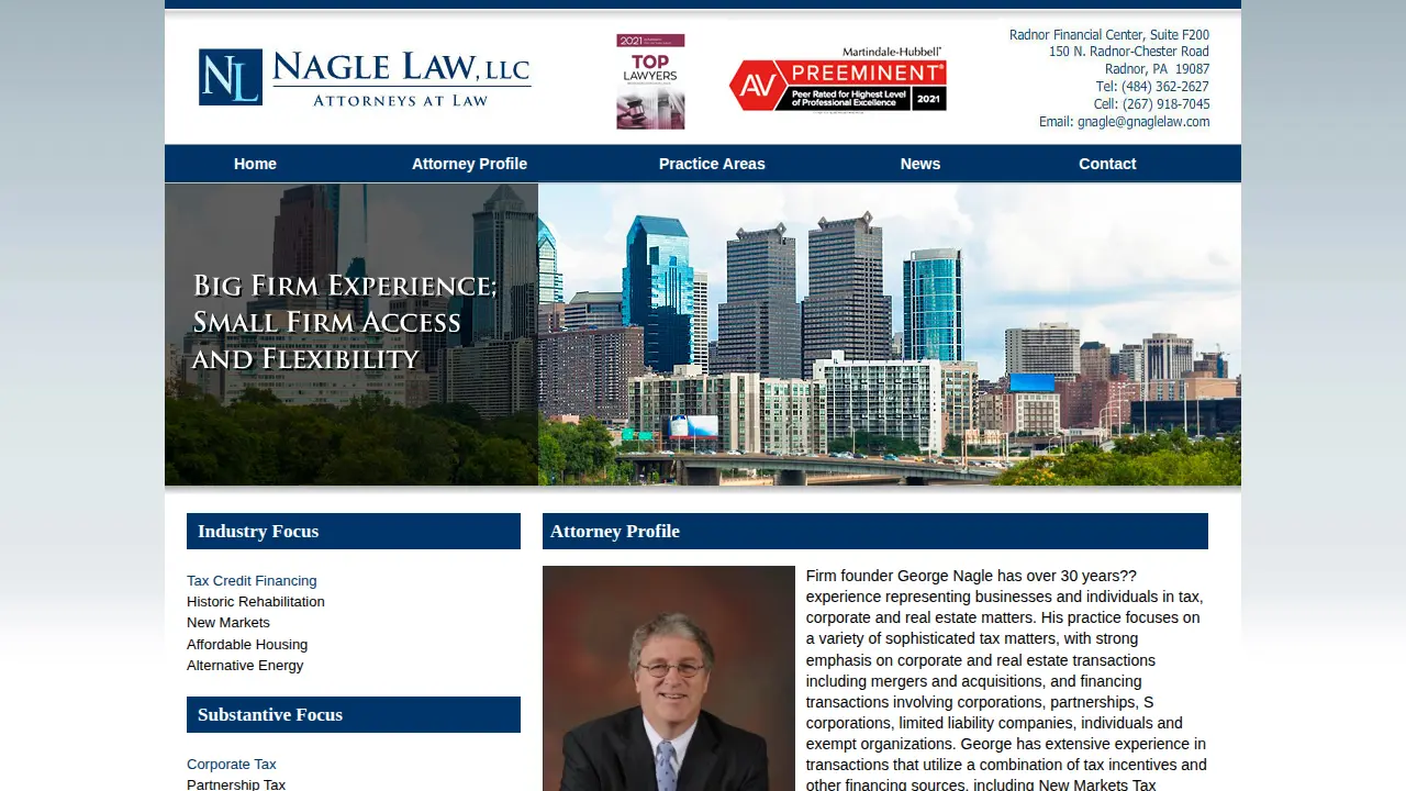 Nagle Law page