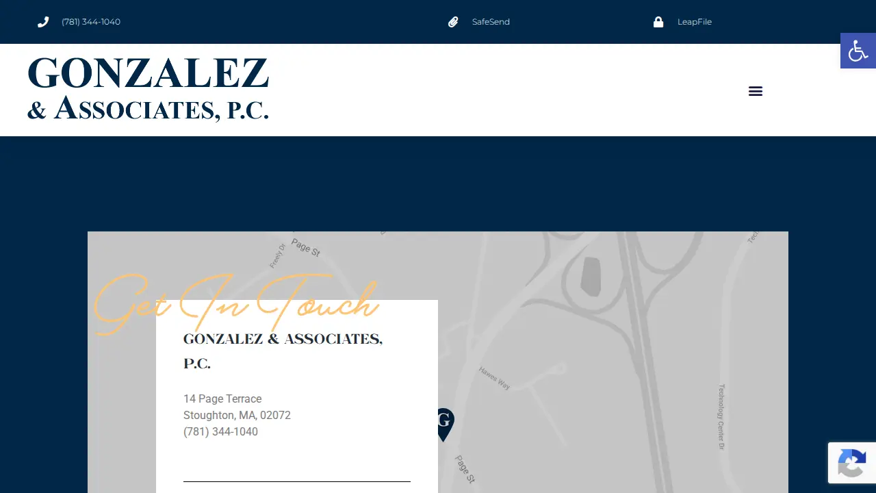Gonzalez & Associates, P.C. page
