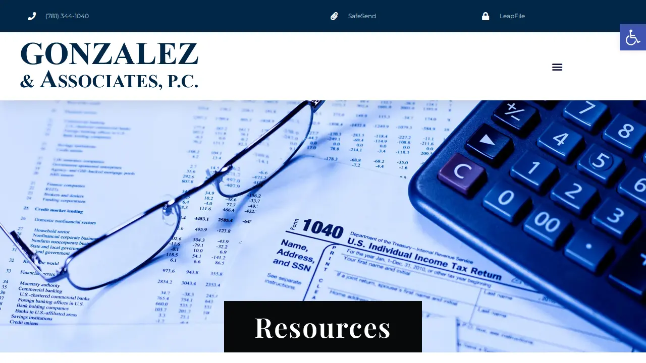 Gonzalez & Associates, P.C. page