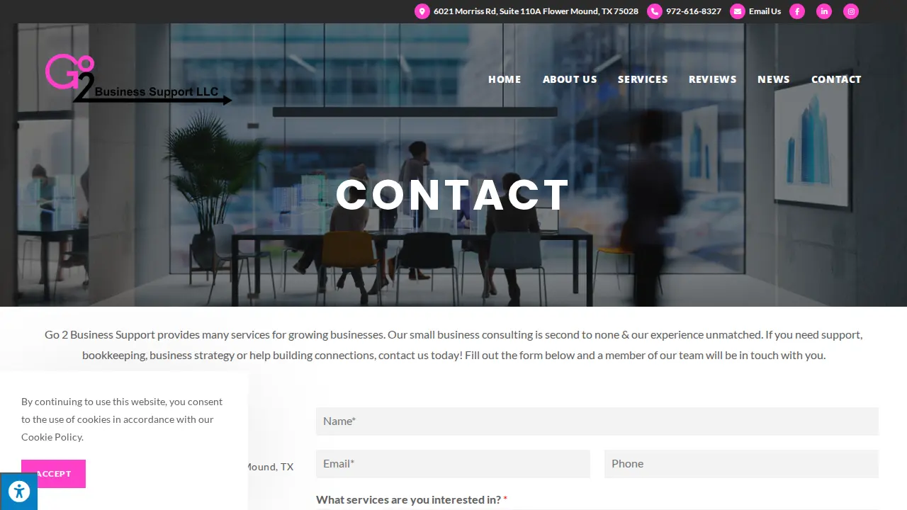 GO2 BUSINESS SUPPORT LLC page