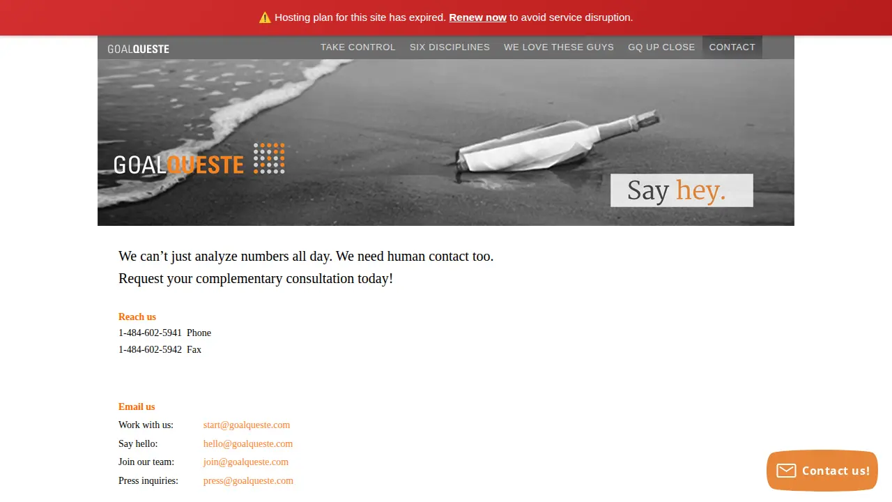 GoalQuest Advisors, LLC page