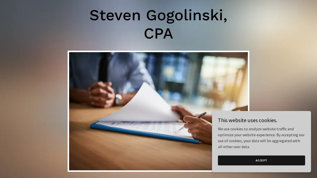 Steven Gogolinski CPA page